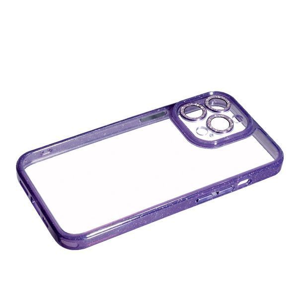 TPU чохол Brilliant на iPhone 14 Pro Max (на айфон 14 про макс) фіолетовий 086622 фото