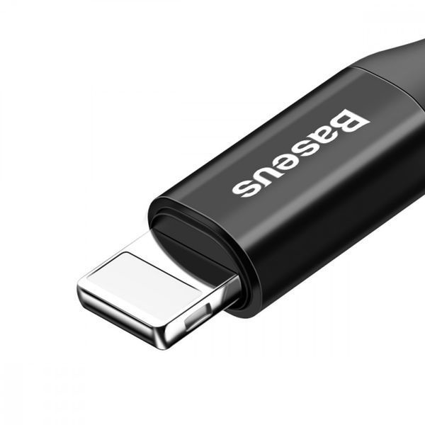 USB кабель Baseus Fish Eye Spring Data Lightning Cable 2A (1m) 80638 фото