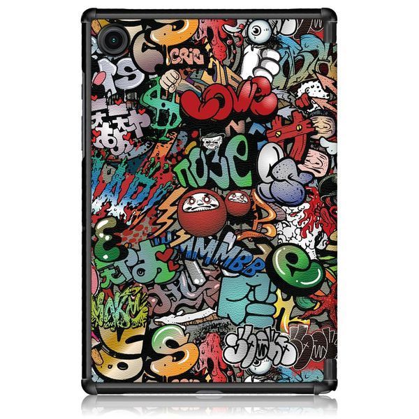 Чохол книжка Crazy Horse для Samsung Galaxy Tab A8 (X200 / X205) 10.5" / graffity 093881 фото