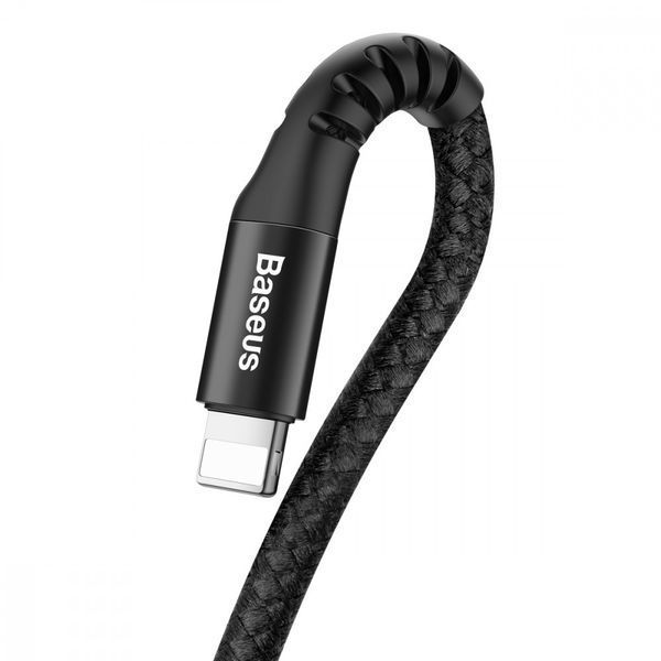 USB кабель Baseus Fish Eye Spring Data Lightning Cable 2A (1m) 80638 фото