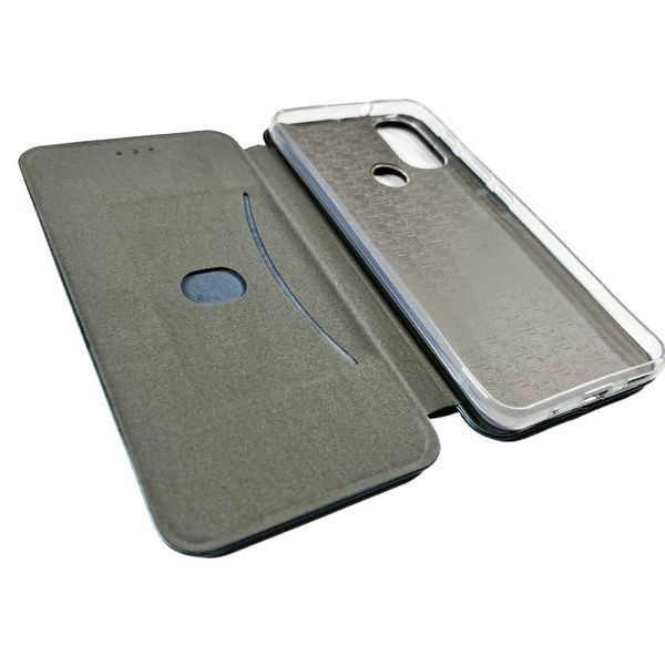 Чохол книжка Elegant book для Motorola E40 / синій 87519 фото