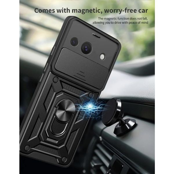 PC + TPU чохол Camshield Armor для Google Pixel 9 / синій 098022 фото