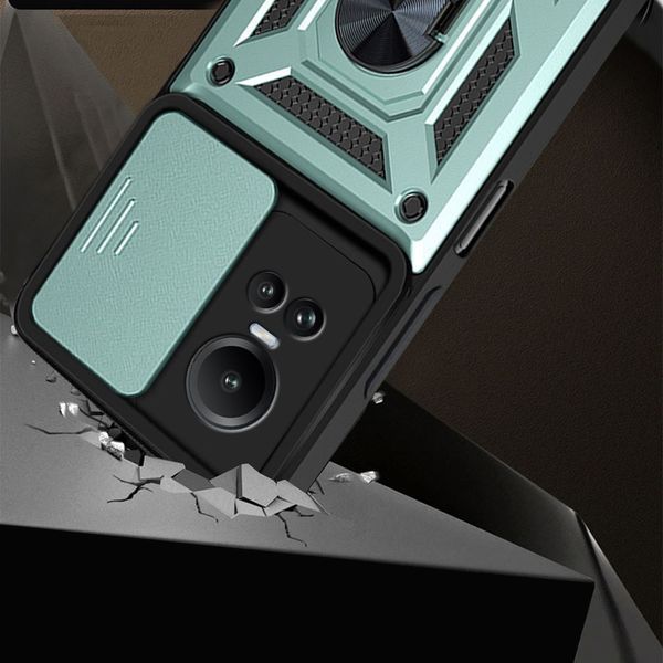 PC + TPU чохол Camshield armor на OPPO Reno 10 Pro (5G) / світло-зелений 092100 фото
