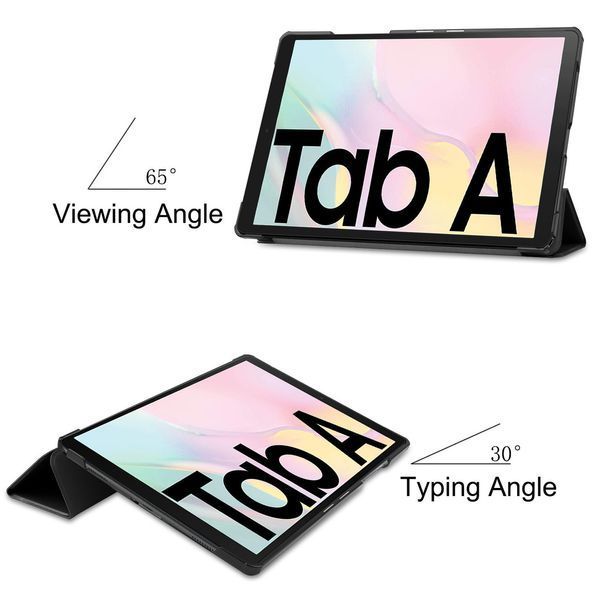 Шкіряний чохол книжка Crazy Horse для Samsung Galaxy Tab A7 10.4 (9 кольорів) бордовий 083441 фото