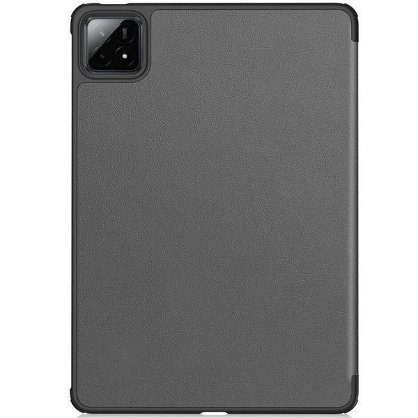 Чехол книжка Crazy Horse на Xiaomi Pad 7 (11.2") / серый 098080 фото