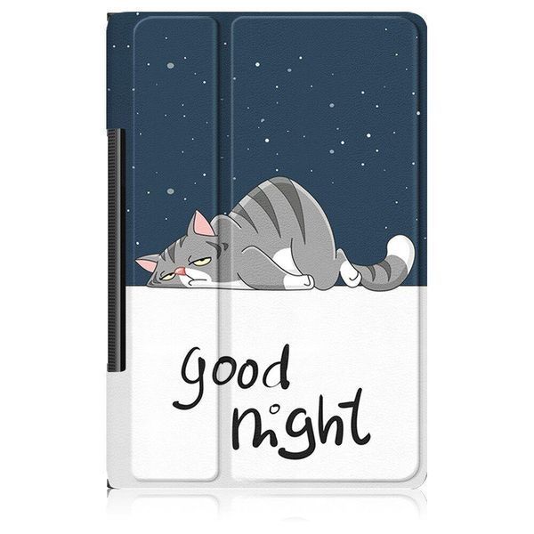 Кожаный чехол книжка Crazy Horse для Lenovo Yoga Tab 11 good night 095660 фото