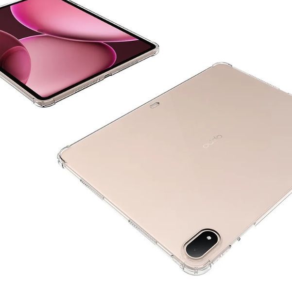 Противоударный силиконовый чехол WXD на OPPO Pad 4 Pro (13.2") / прозрачный 099337 фото