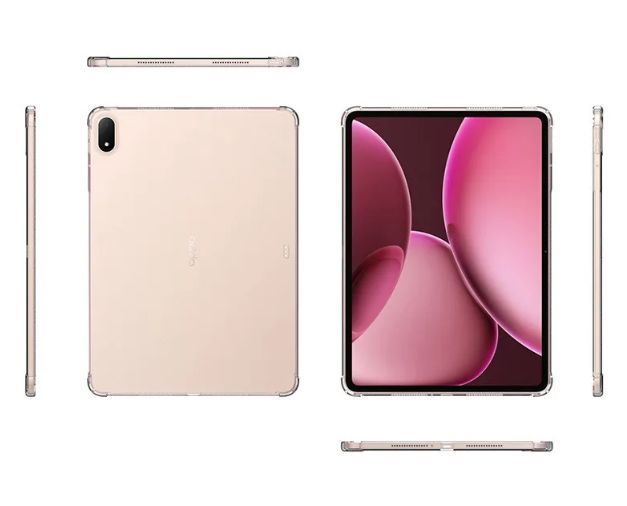 Противоударный силиконовый чехол WXD на OPPO Pad 4 Pro (13.2") / прозрачный 099337 фото