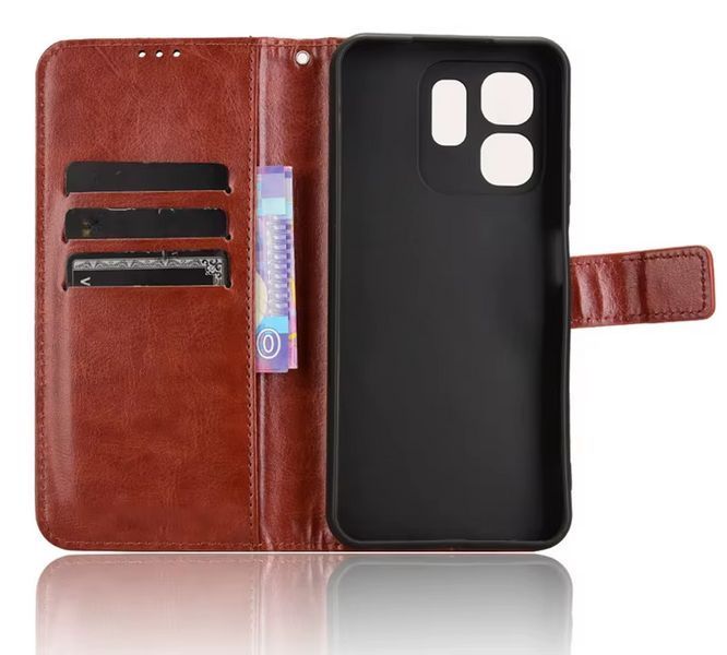 Чохол книжка Book case для Infinix Smart 9 (X6532) / коричневий 201729 фото