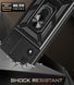 PC + TPU чехол Camshield armor для Motorola Moto G04 / серебристый 095726 фото 6