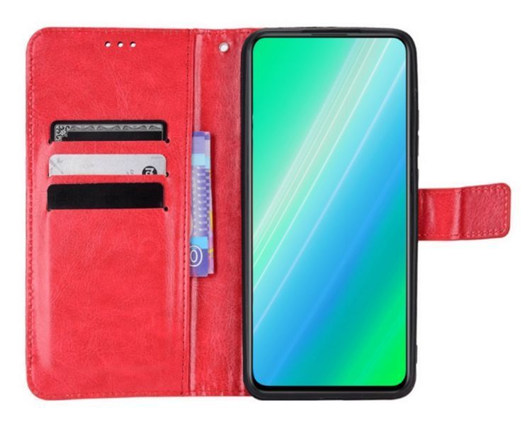 Чехол книжка Book case для OPPO A98 (5G) / красный 090692 фото