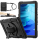 Чехол Carbon Armor Tablet на планшет Samsung Galaxy Tab A7 Lite (SM-T220) 8.7" / черный 089943 фото 2
