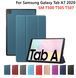 Шкіряний чохол книжка Crazy Horse для Samsung Galaxy Tab A7 10.4 (9 кольорів) бордовий 083441 фото 1