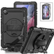 Чехол Carbon Armor Tablet на планшет Samsung Galaxy Tab A7 Lite (SM-T220) 8.7" / черный 089943 фото 3