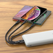 Универсальный кабель HOCO X47 3in1 на Micro-usb, Lightning, Type-C (0.25m) (3 цвета) 84184 фото 8