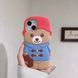 Силиконовый 3D чехол Paddington bear для iPhone 13 Pro Max 099520 фото 6