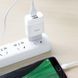 СЗУ Hoco C73A Glorious 2USB 2.4A White + Type-C белый 85881 фото 2