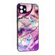 TPU чехол Marble Ultraviolet для Samsung Galaxy A04 Dark Purple 088639 фото 1