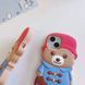 Силиконовый 3D чехол Paddington bear для iPhone 13 Pro Max 099520 фото 4