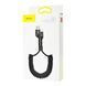 USB кабель Baseus Fish Eye Spring Data Lightning Cable 2A (1m) 80638 фото 1