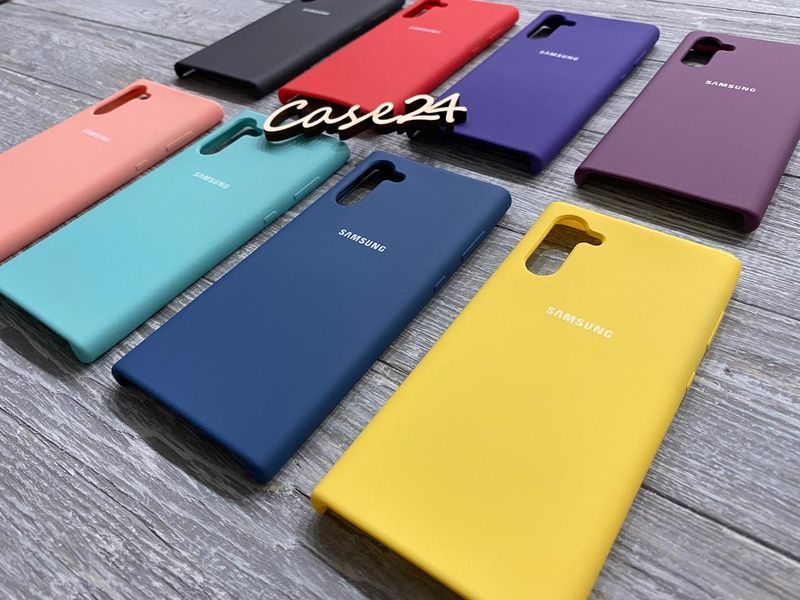 Чехол Soft touch для Samsung Galaxy Note 10 (8 цветов) 80896 фото
