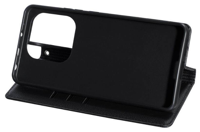 Чехол книжка Deluxe на Xiaomi Redmi Note 14 (4G) / черный 203270 фото