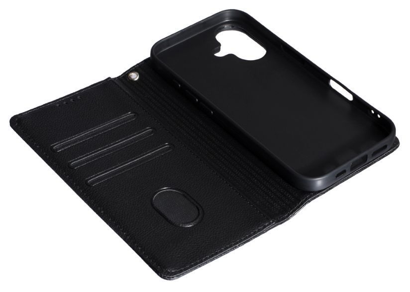 Чохол книжка Deluxe на Apple iPhone 17 / чорний 204224 фото