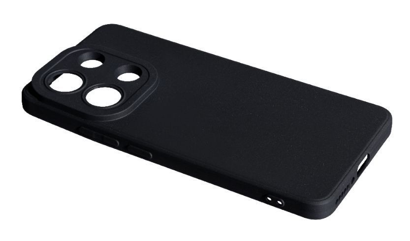 Силиконовый чехол SMITT для Xiaomi Redmi Note 13 (4G) / black 200603 фото