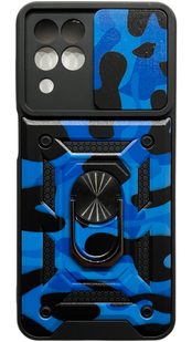 PC + TPU чохол Camsung Galaxy M33 5G (на самсунг м33) синій 086270 фото