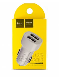 Автомобильная зарядка HOCO Z2A (2USB 2.4A) 81856 фото