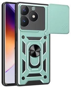 PC + TPU чехол Camshield Armor для Realme C63 (RMX3939) / светло-зеленый 201549 фото