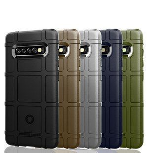 TPU чехол накладка Tile для Samsung Galaxy S10 Plus (5 цветов) 054853 фото