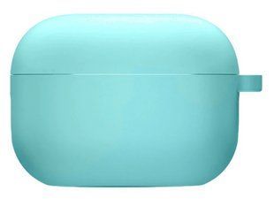 Силиконовый чехол с карабином для AirPods 4 / marine green 201817 фото