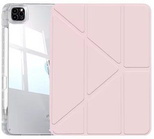 Чохол книжка Transparent Origami на Apple iPad 10.9" 2022 (10th gen) / рожевий 098759 фото