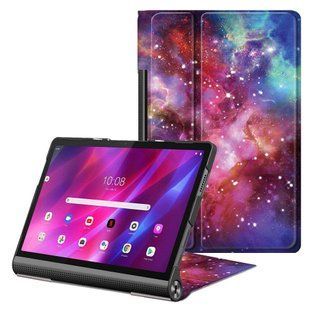 Кожаный чехол книжка Crazy Horse для Lenovo Yoga Tab 11 космос 095661 фото
