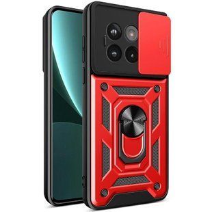 PC + TPU чехол Camshield Armor для OnePlus Ace 5 / красный 099846 фото