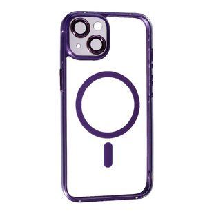 Чохол Aluminium With Magsafe для iPhone 14 Purple 095183 фото