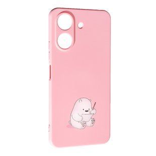 Чохол силіконовий Art case для Xiaomi Redmi 13C Bear 096664 фото