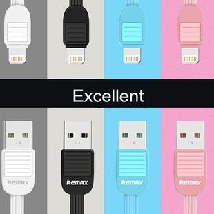 USB кабель Remax с Lighting (4 цвета) (RC-045i) 21008 фото