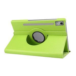 Шкіряний чохол книжка 360 для Lenovo Xiaoxin Pad Pro (12.7") 2025/зелений 100298 фото