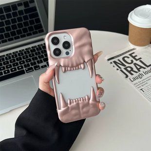 Силіконовий чохол Jaws для iPhone 15 Pro Max / рожевий 098751 фото