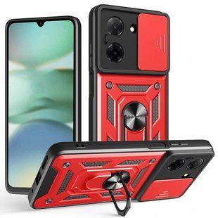 PC + TPU чохол Camshield Armor для Poco C71 / червоний 099767 фото