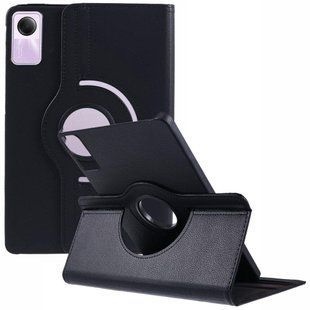 Кожаный чехол книжка 360 на Xiaomi Redmi Pad SE (11") / черный 093013 фото