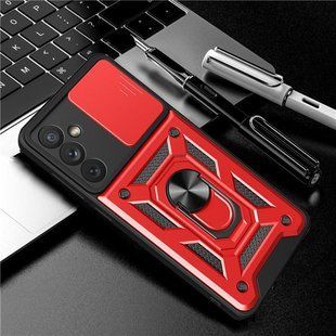 PC + TPU чохол Armor Camshield для Samsung Galaxy A05s / червоний 094051 фото
