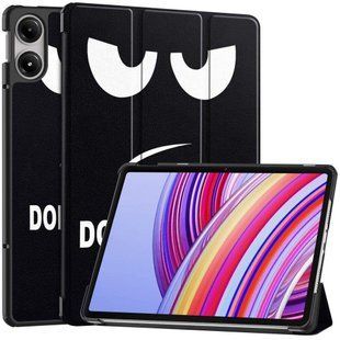 Чехол книжка Crazy Horse на Poco Pad (12.1") / dont touch me 096788 фото
