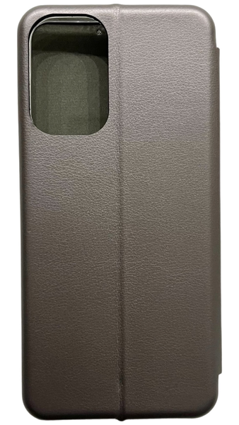 Шкіряний чохол-книжка Elegant book на Samsung Galaxy A23 (сасунг а23) сірий 086367 фото