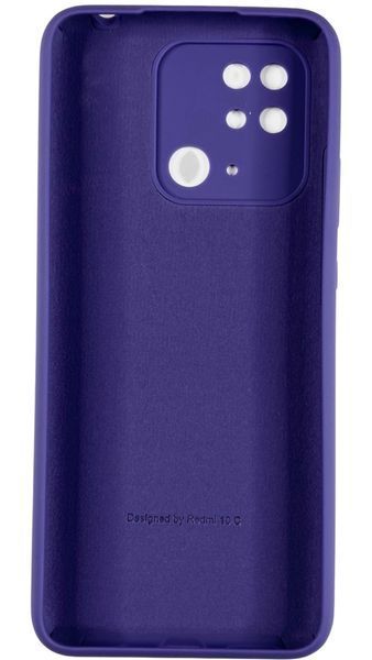 Чохол силіконовий Soft touch для Xiaomi Redmi 10C / фіолетовий 087872 фото