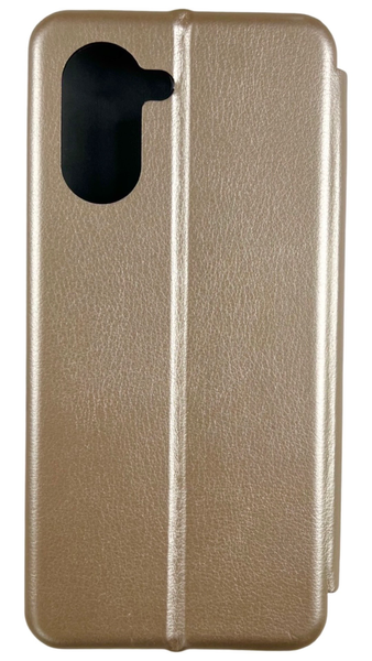 Чехол книжка Elegant book на OPPO A17 / золотистый 088173 фото