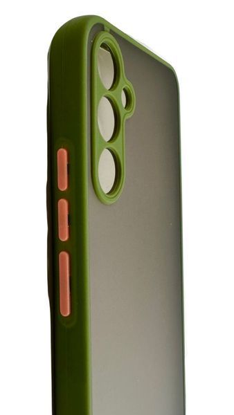 TPU чохол накладка Matte Color Case для Samsung Galaxy A54 світло-зелений 092451 фото