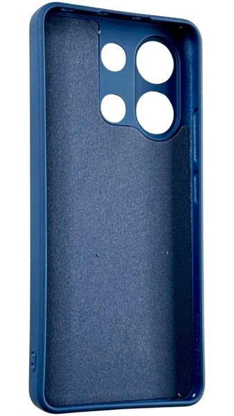 Чехол Soft touch для Xiaomi Redmi Note 13 (4G) / синий 095239 фото